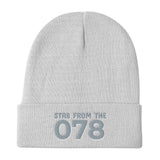 078 Embroidered Beanie