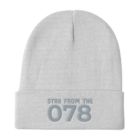 078 Embroidered Beanie