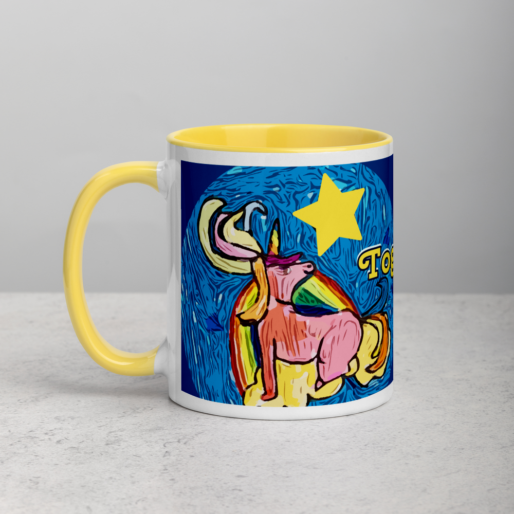 Together Unicorn Mug with Color Inside
